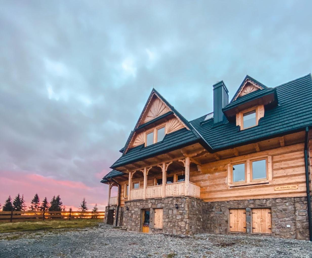 Dom Z Widokiem Na Wierchy - Panorama Na Tatry - Traditional Folk House Гличарув Экстерьер фото